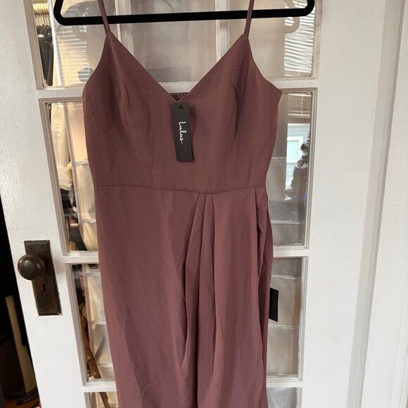 Lulus Reinette Mauve Purple Midi Dress - Size M - Picture 6 of 6